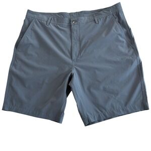 FootJoy Mens Golf Shorts Size 40 Gray Performance Stretch Lightweight Flat Front